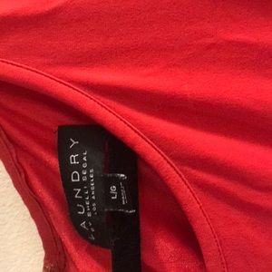 A red laundry brand dress size (14/16)